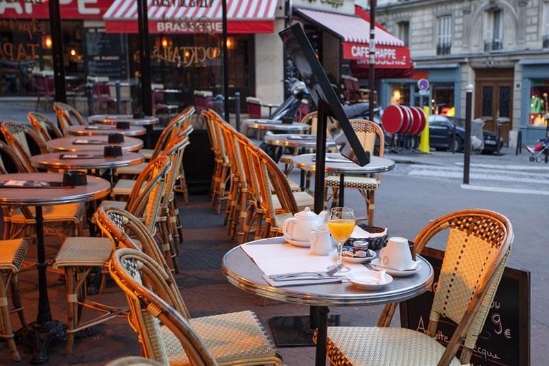 terraza en París