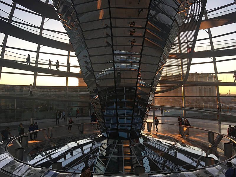 Interior cúpula del Reichstag