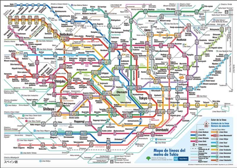 Cómo utilizar el metro de Tokio