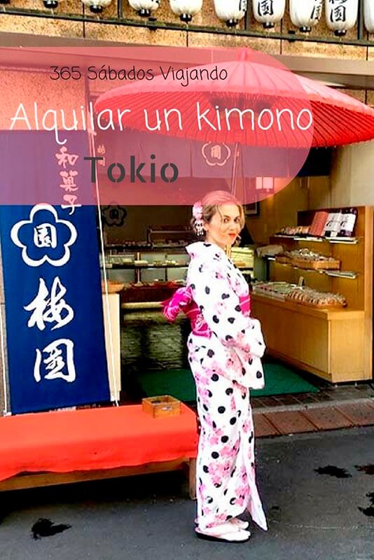 alquilar un kimono en tokio