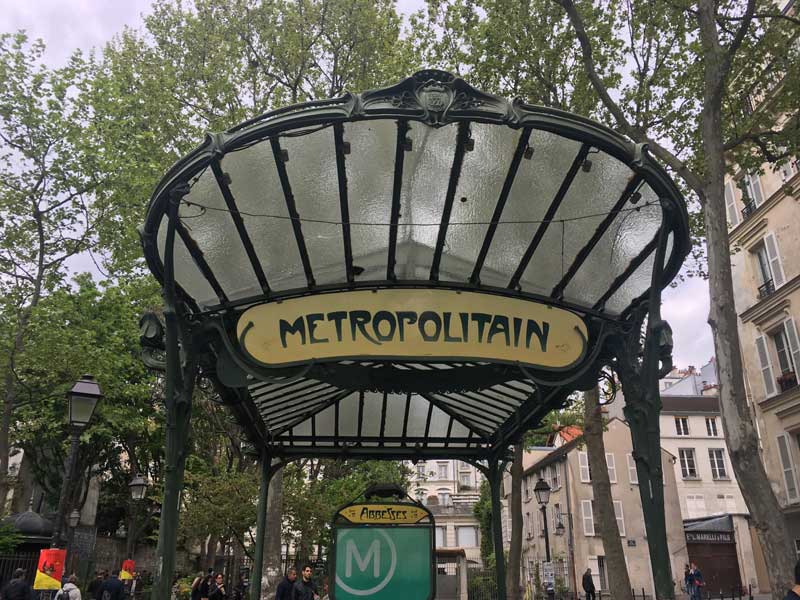 París que ver: Estación Abesses