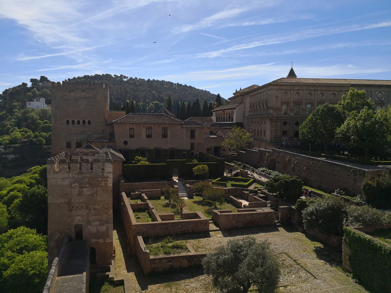 La alcazaba de Granada