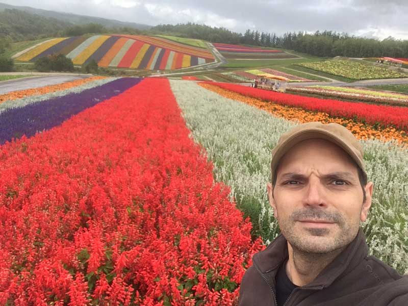 Los campos de flores hokkaido son uno de los 10 lugares que ver en japon