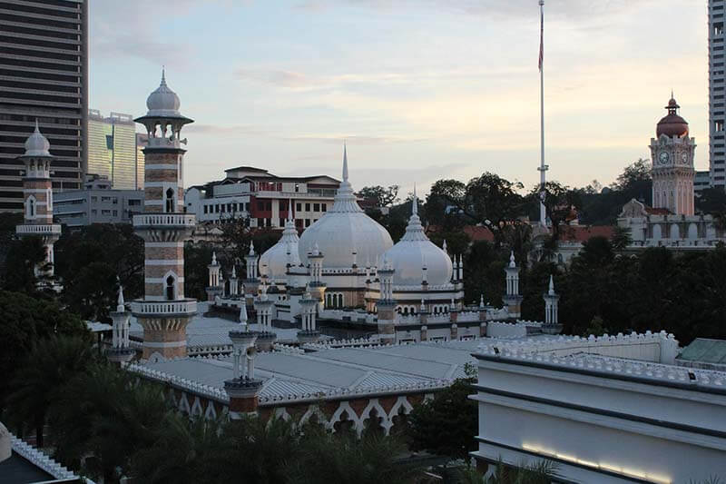 Masjid Jamek mezquita de la ciudad