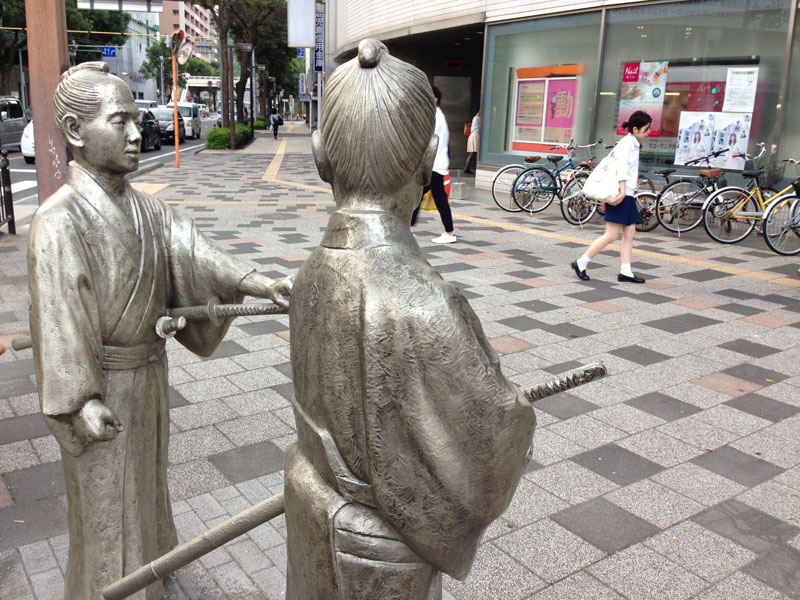 estatuas samurai