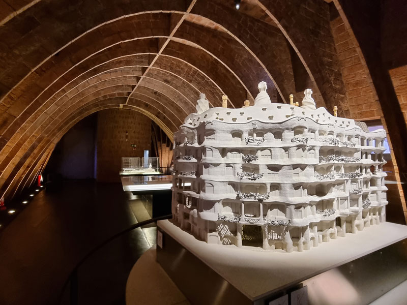 planta superior de la pedrera