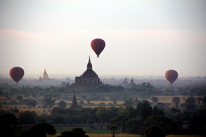 Bagan en globo