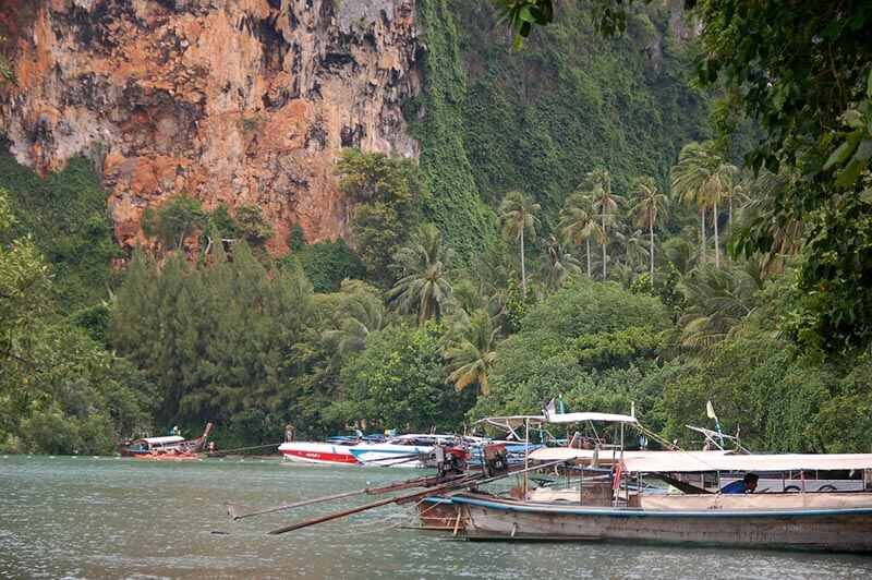 railay tailandia : ao nang krabi Qué ver en la bahía de Railay