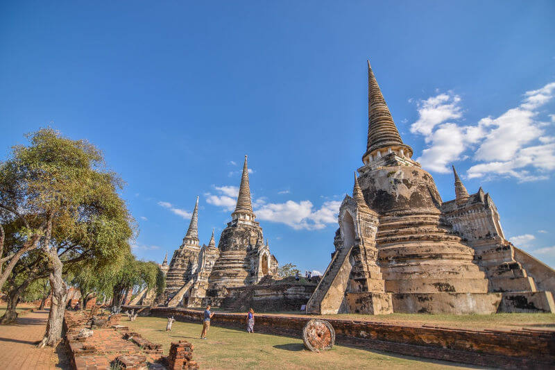 que ver en ayutthaya templos del parque histórico