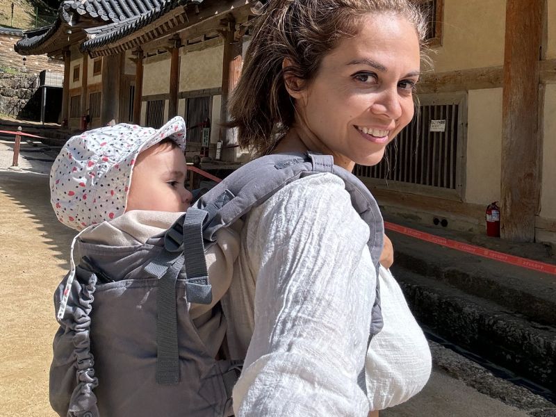 viajar con bebé a corea