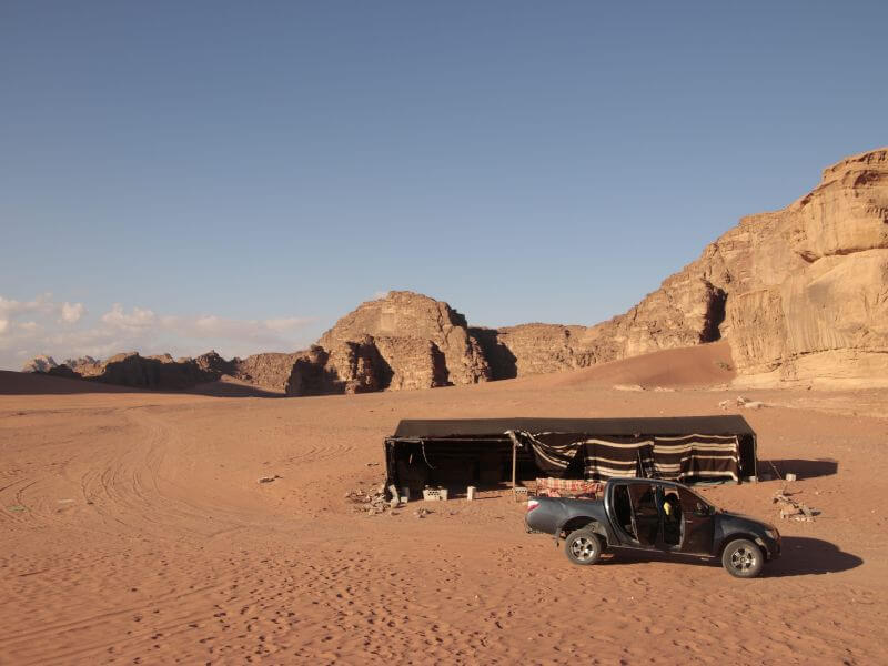 viaje desierto wadi desierto jordania