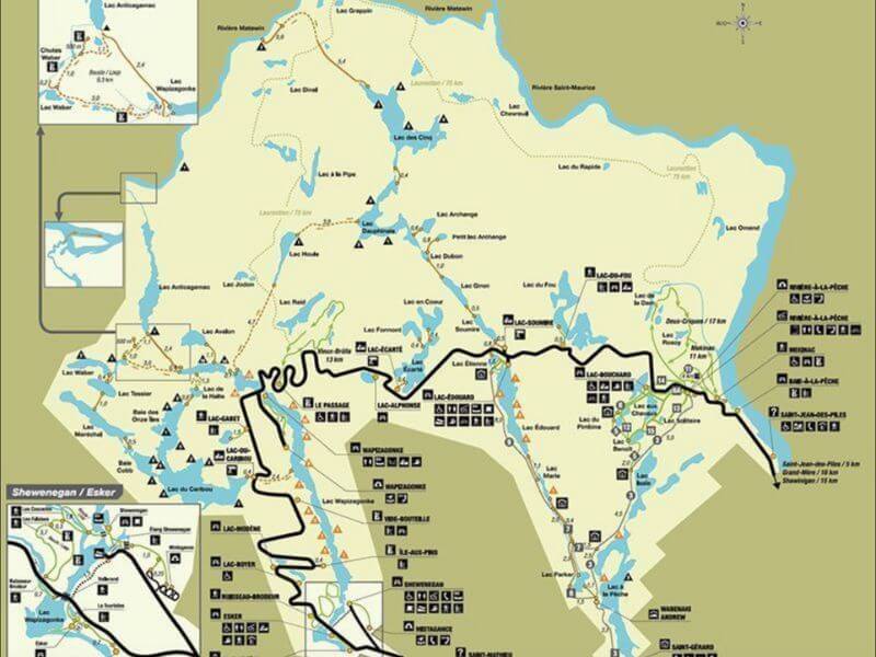 Parque Nacional La Mauricie Canadaa
