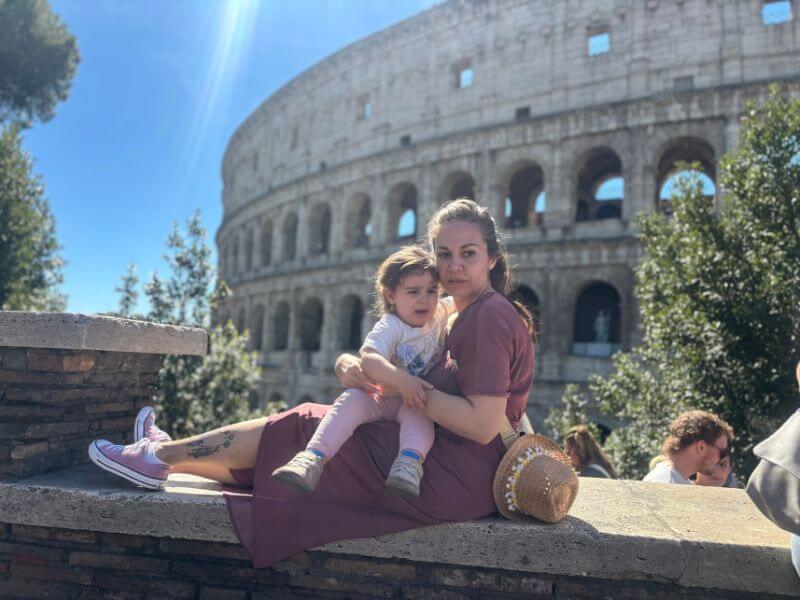 qué hacer en Roma con niños pequeños Coliseo